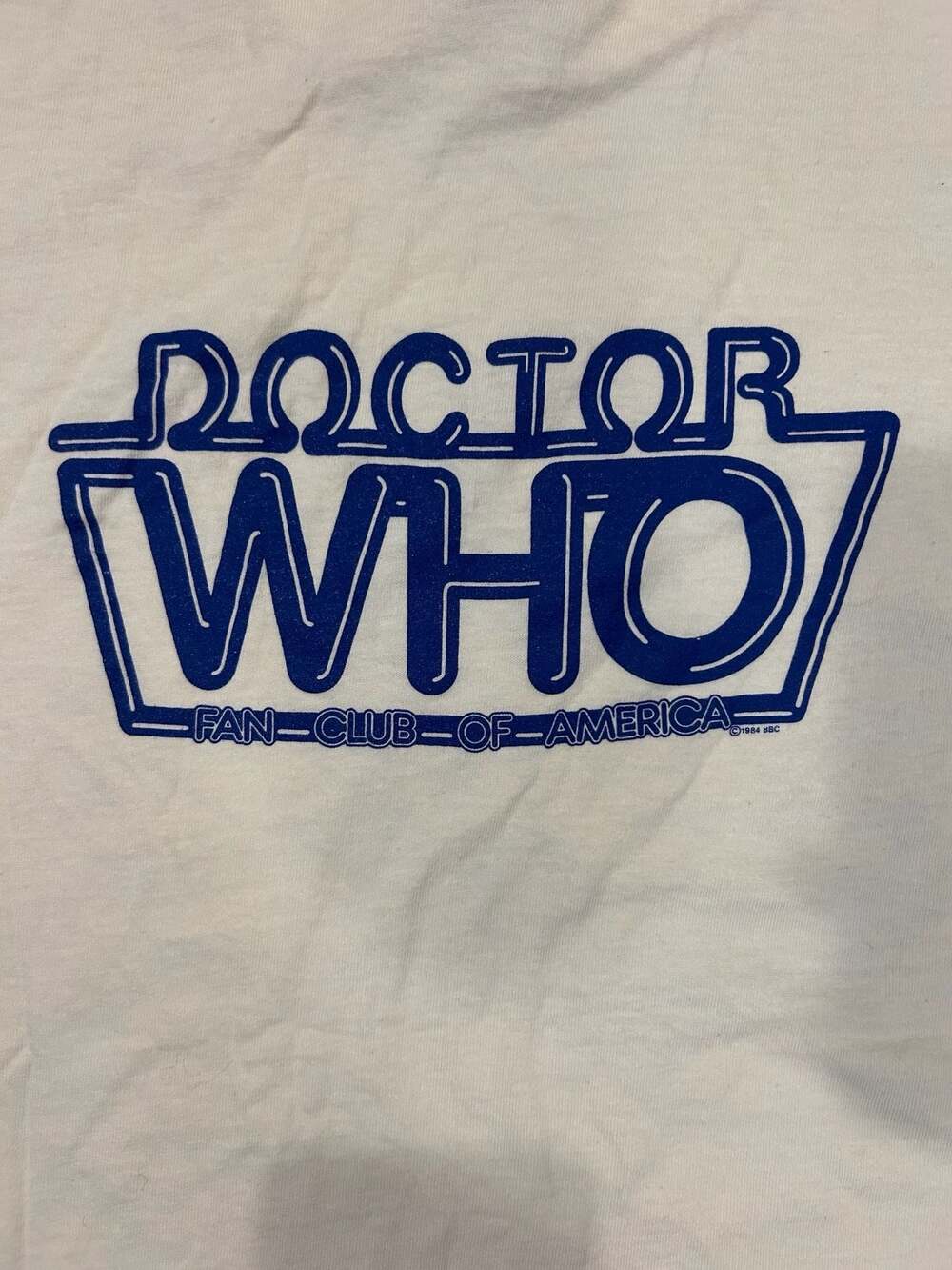 Vintage 1984 Doctor Who Fan Club of America Single Stitch T-Shirt - Picture 8 of 9